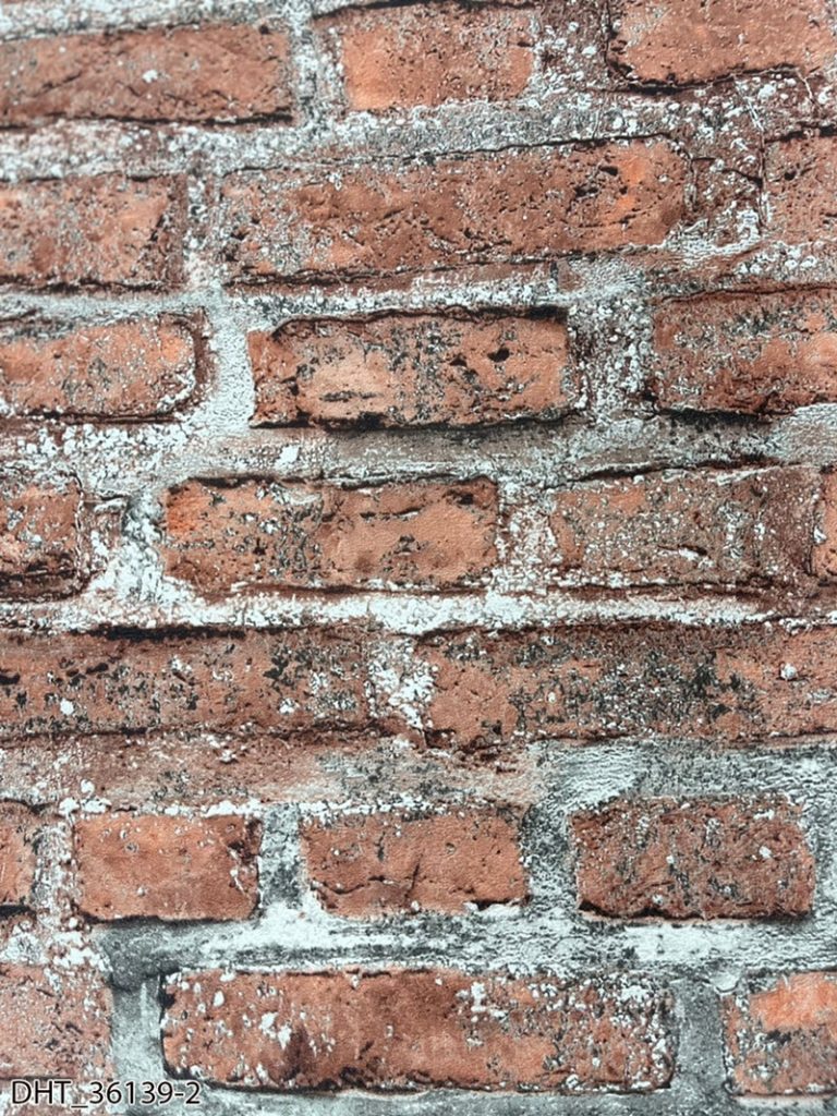 วอลเปเปอร์ลายอิฐลอฟท์-วินเทจ แต่งร้านอาหาร ร้านกาแฟ..