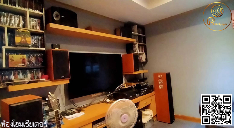 วอลเปเปอร์ลายพื้น ห้องโฮมเธียเตอร์