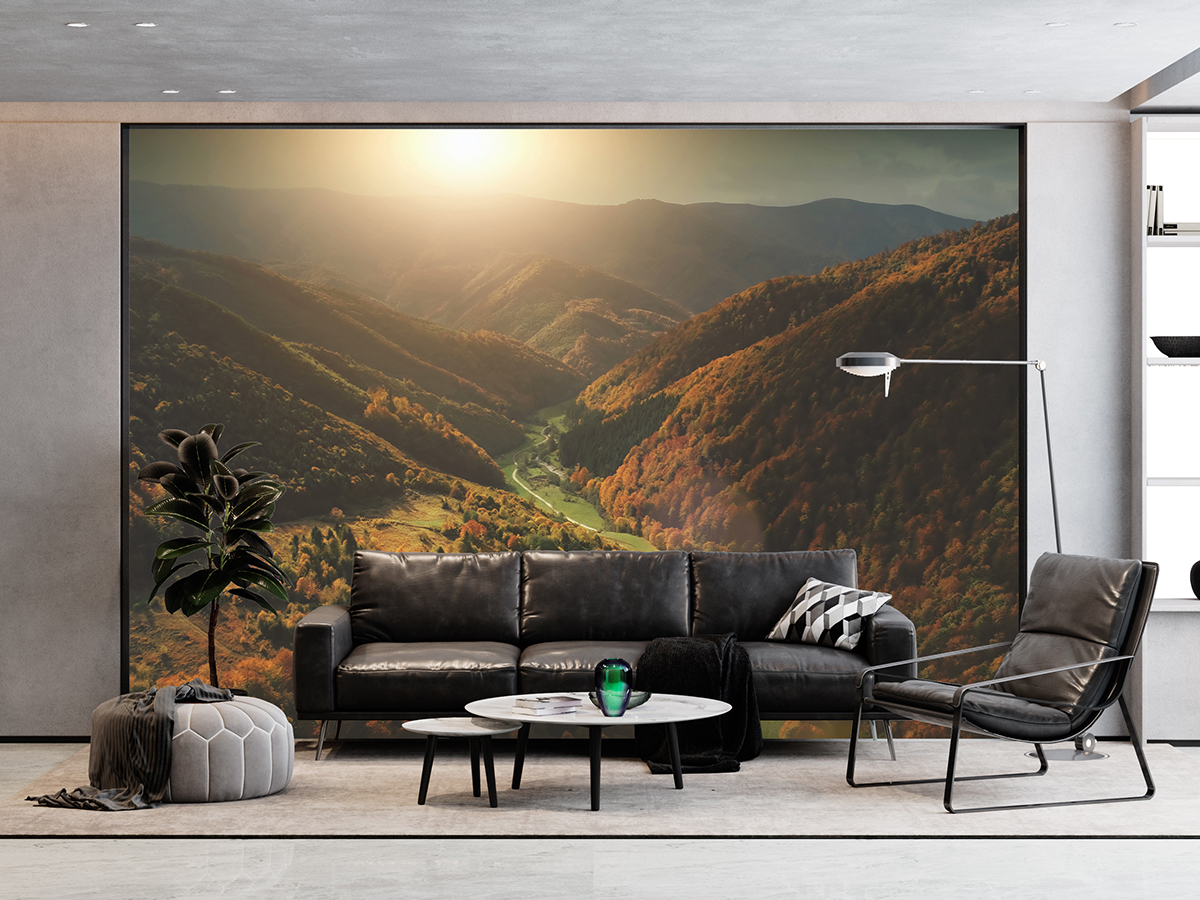 วอลเปเปอร์ภาพพิมพ์ ภาพวิวธรรมชาติ