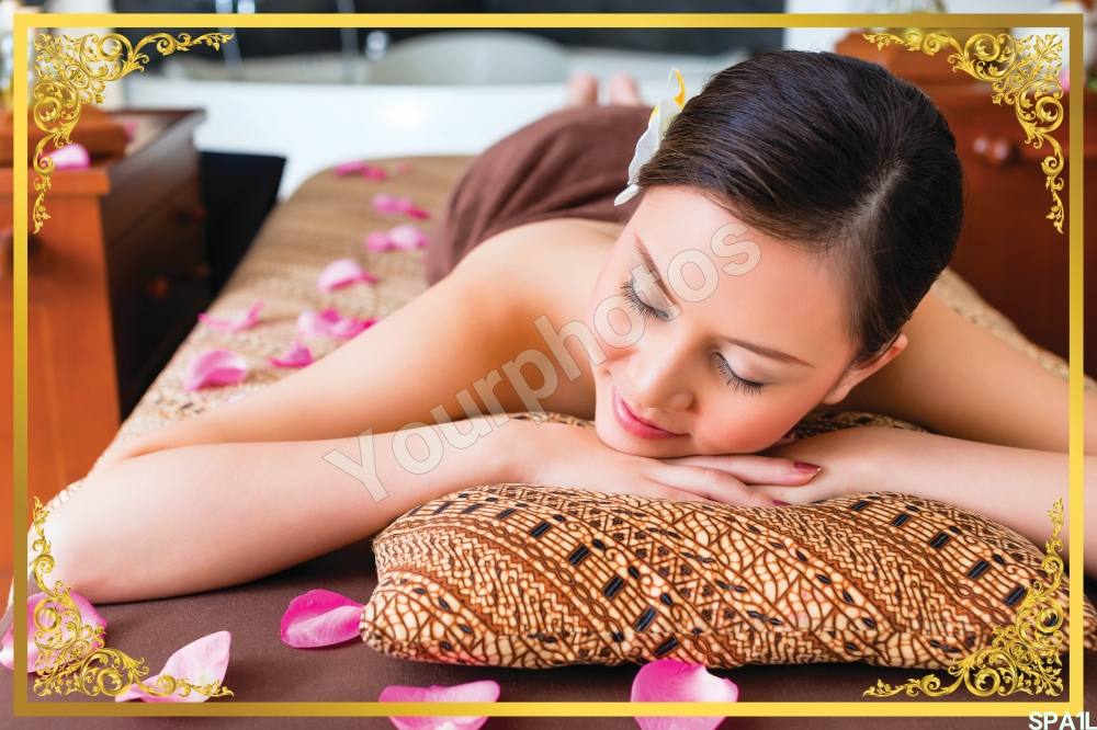 สติ๊กเกอร์ภาพสปา ขนาดใหญ่