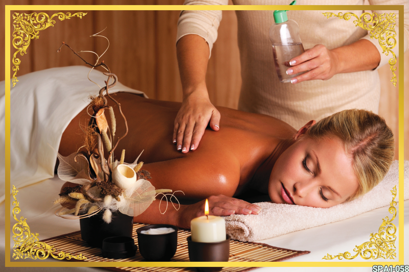 สติ๊กเกอร์แต่งร้านนวด สปาไทย