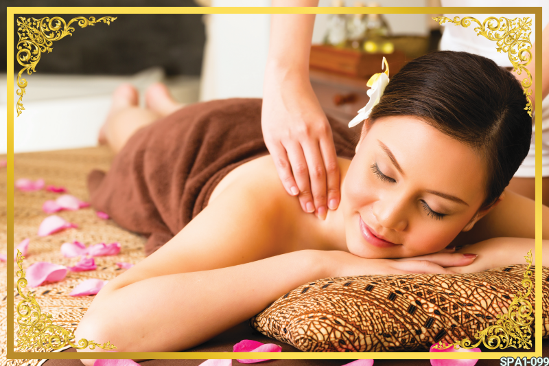 สติ๊กเกอร์แต่งร้านนวด สปาไทย